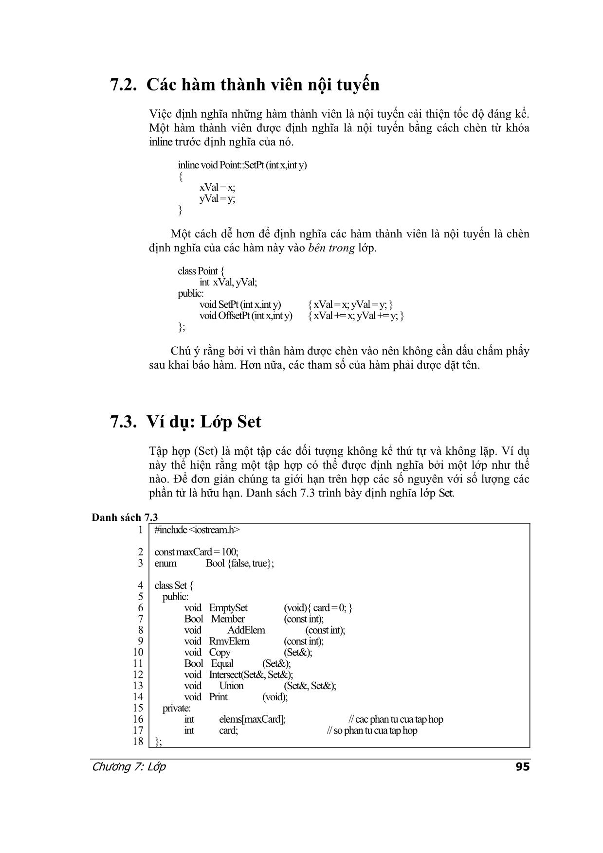 Lập trình C++ - Chương 7: Lớp trang 4
