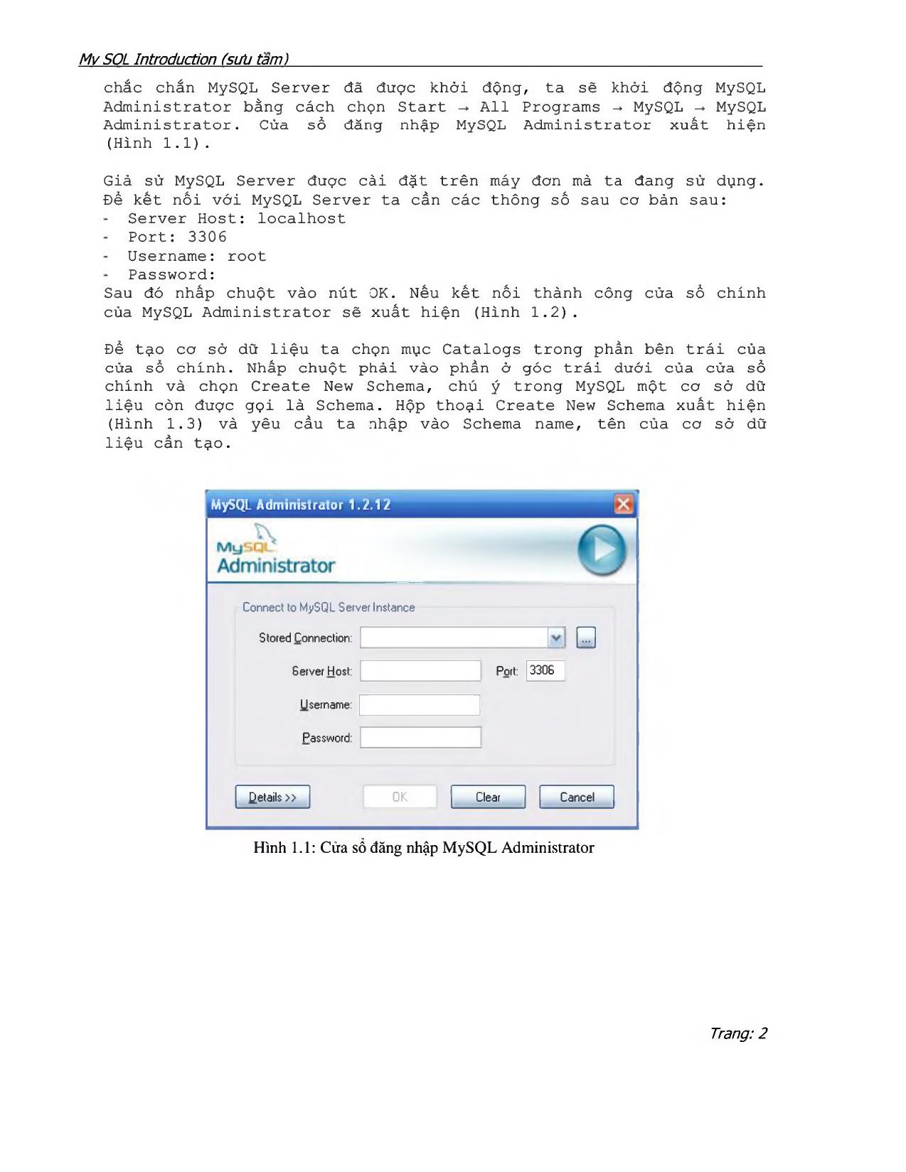 MySQL Introduction trang 2