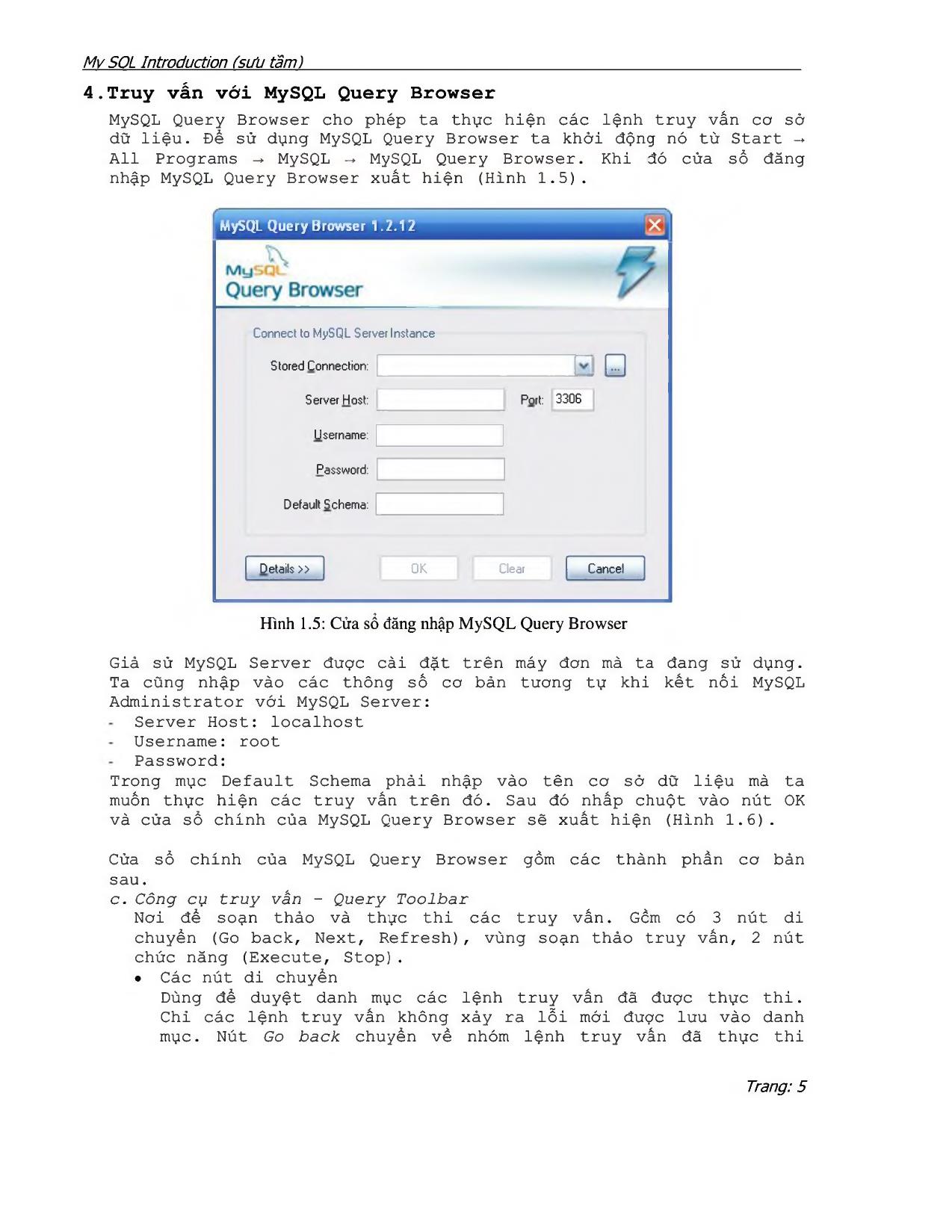 MySQL Introduction trang 5