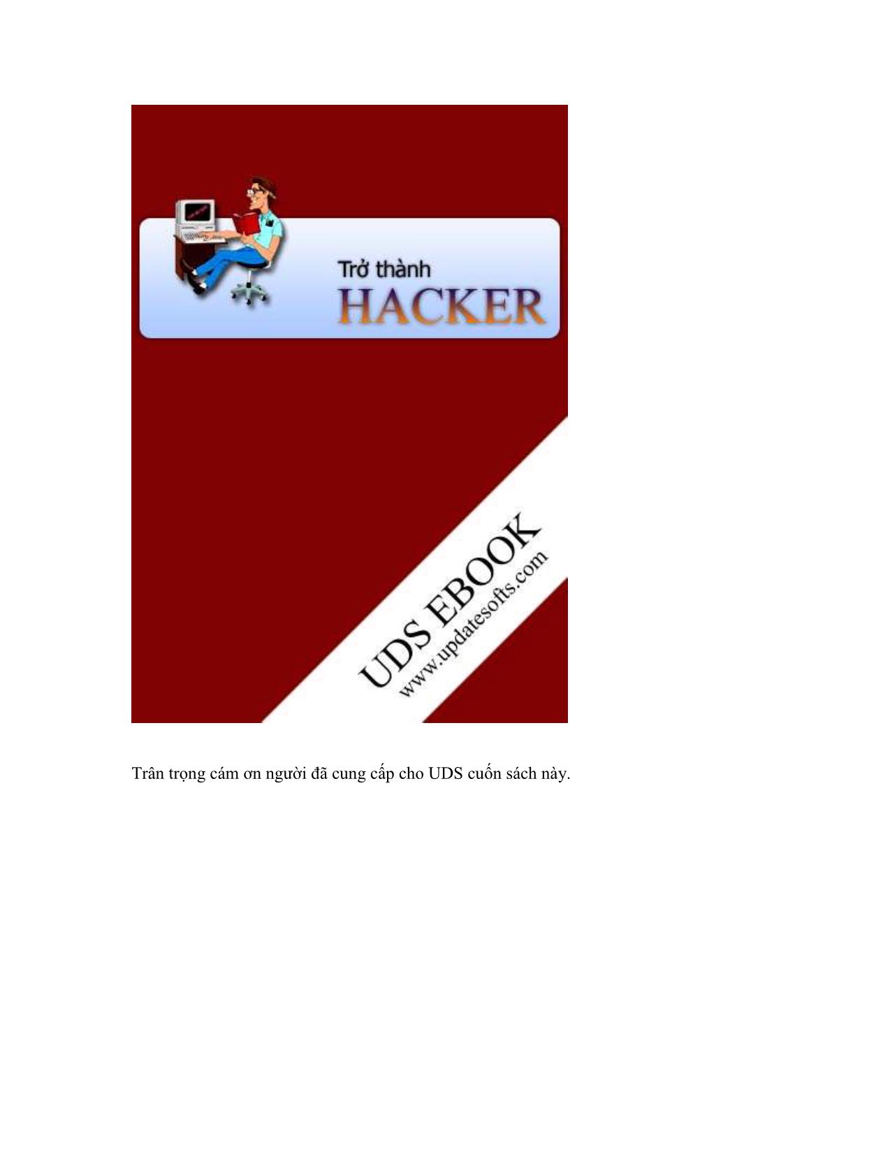 Trở thành Hacker trang 1