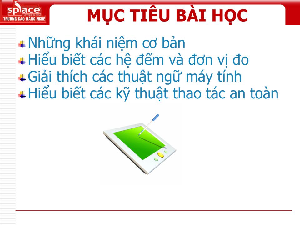 Bài giảng Phần cứng máy tính - Bài 1: Tổng quan phần cứng máy tính trang 3