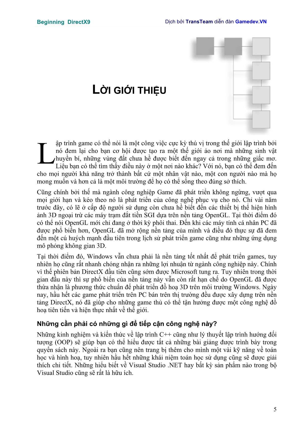 Beginning DirectX9 trang 5