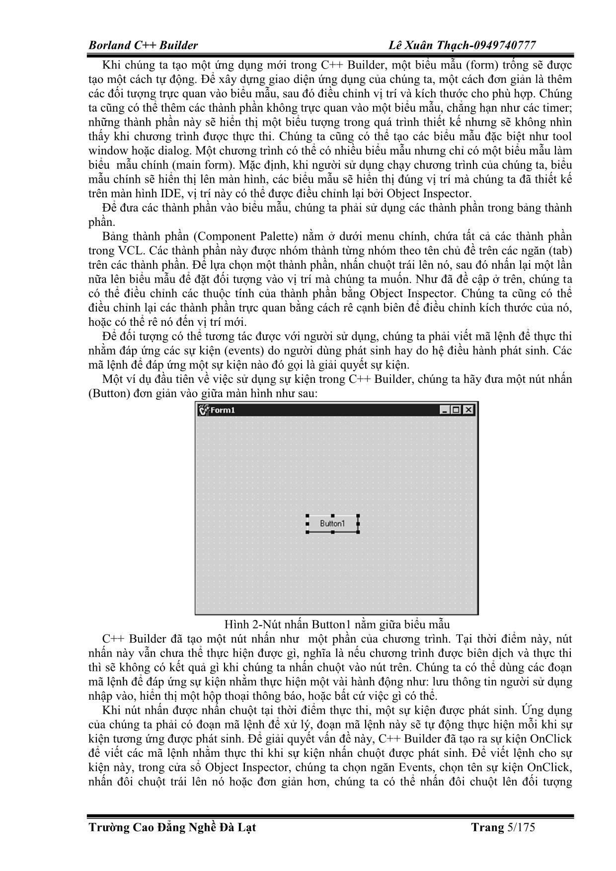 Borland C++ Builder trang 5