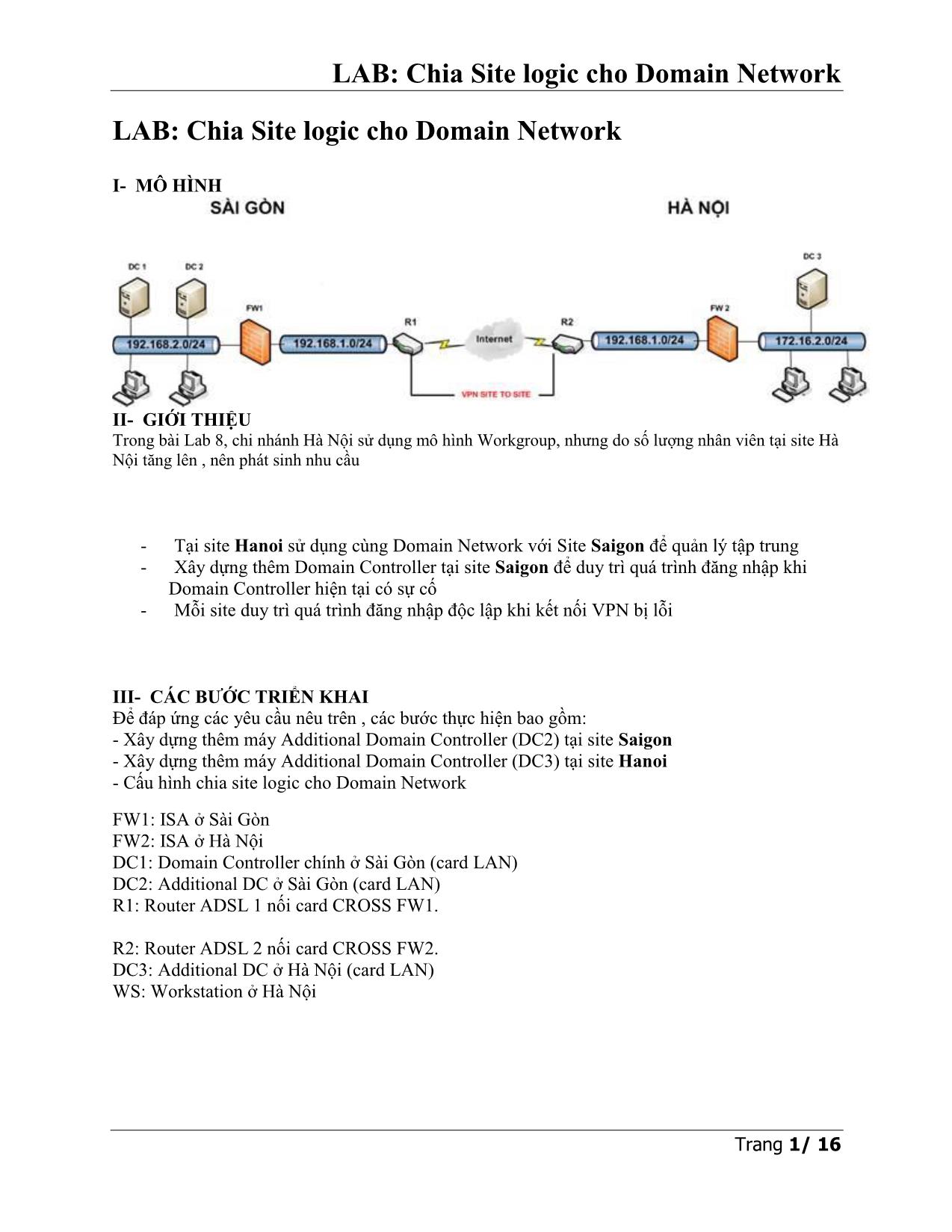 Chia Site logic cho Domain Network trang 1