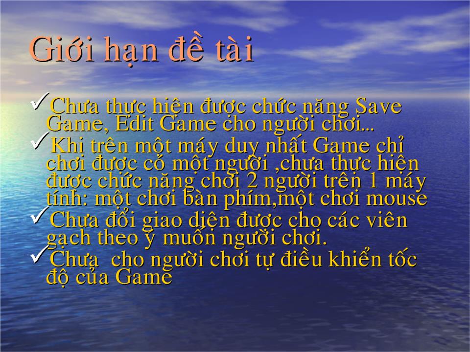 Đồ án Lập trình trò chơi xếp gạch theo phương pháp HDT bằng ngôn ngữ Java trang 5