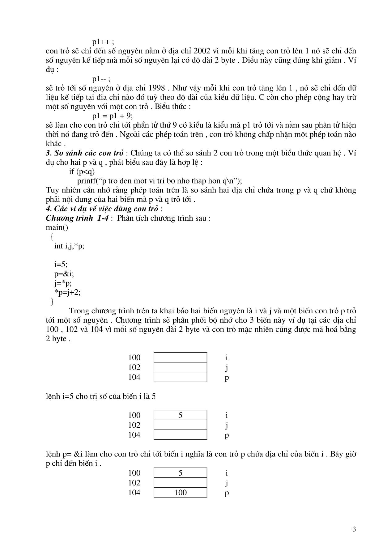 Giáo trình Lập trình C và C++ trang 3