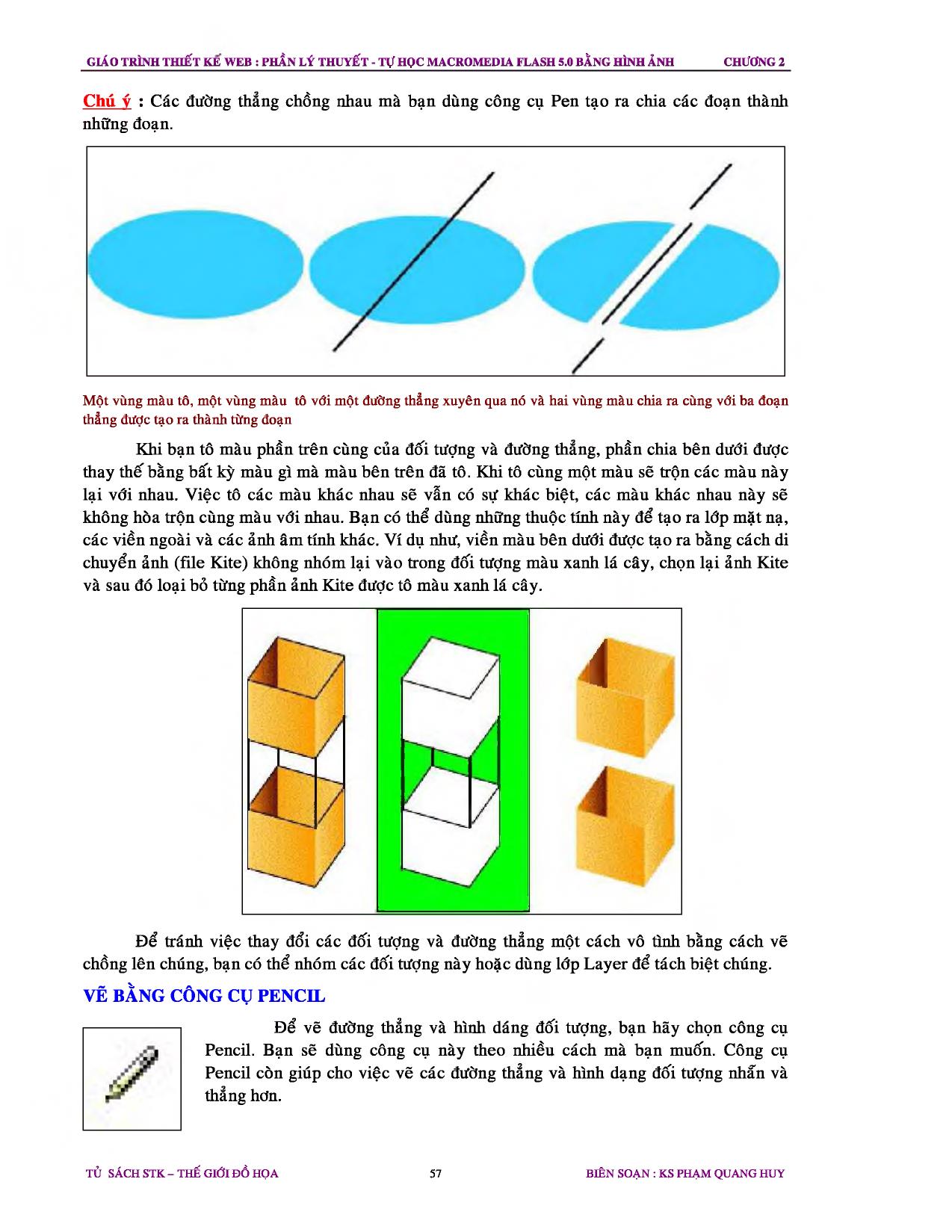 Giáo trình Thiết kế Web - Chương 2: Tổng quan về các công cụ vẽ trang 2