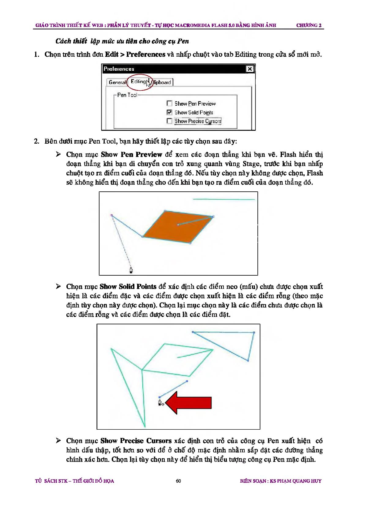 Giáo trình Thiết kế Web - Chương 2: Tổng quan về các công cụ vẽ trang 5