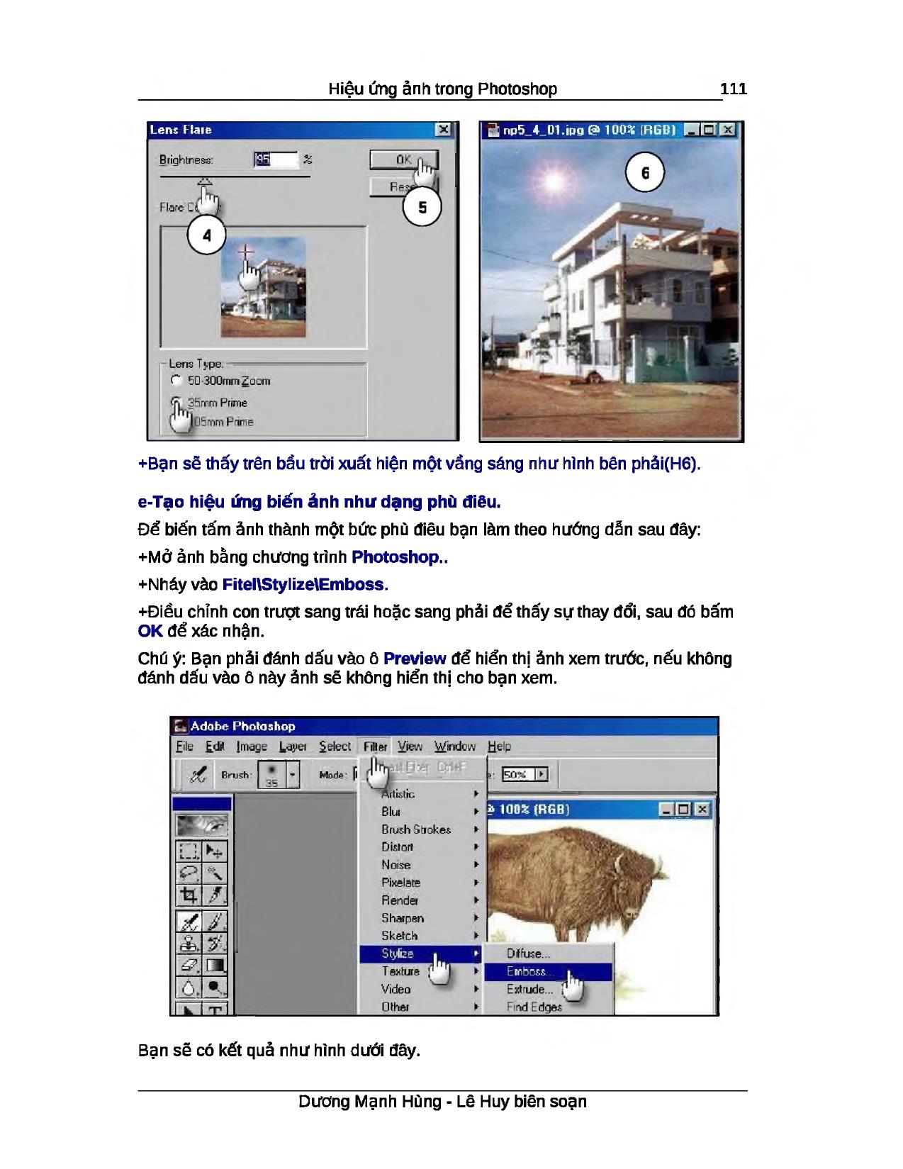 Hiệu ứng ảnh trong Photoshop - Bài 3: Bộ lọc Filter trang 5