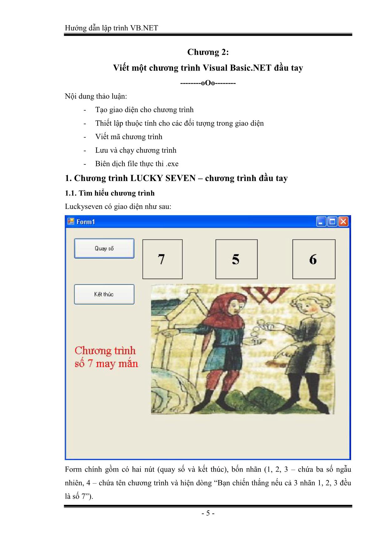 Hướng dẫn lập trình VB.NET trang 5