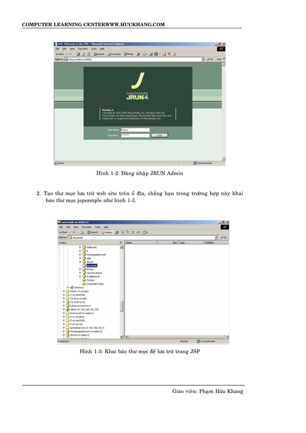 Java Server Pages trang 3