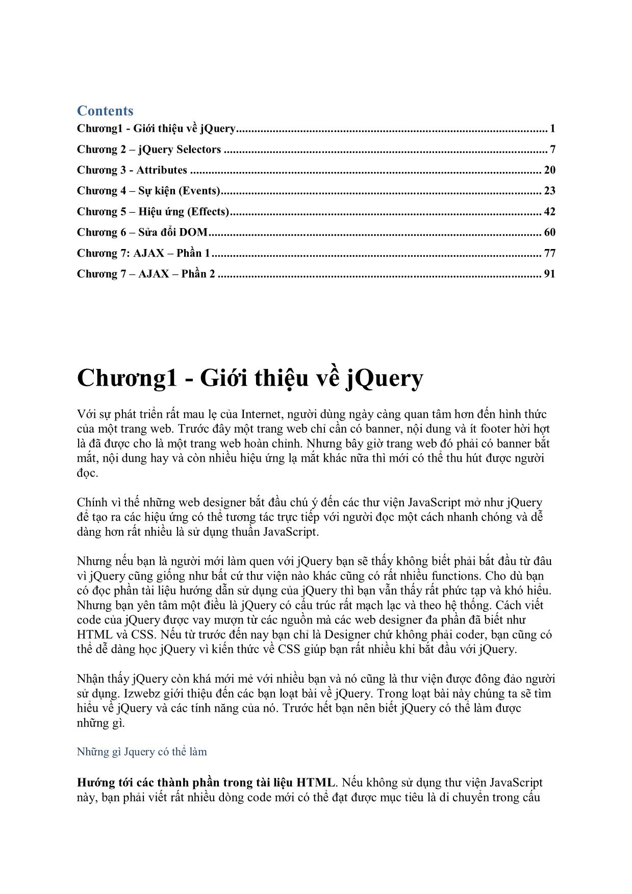 JQuery trang 1