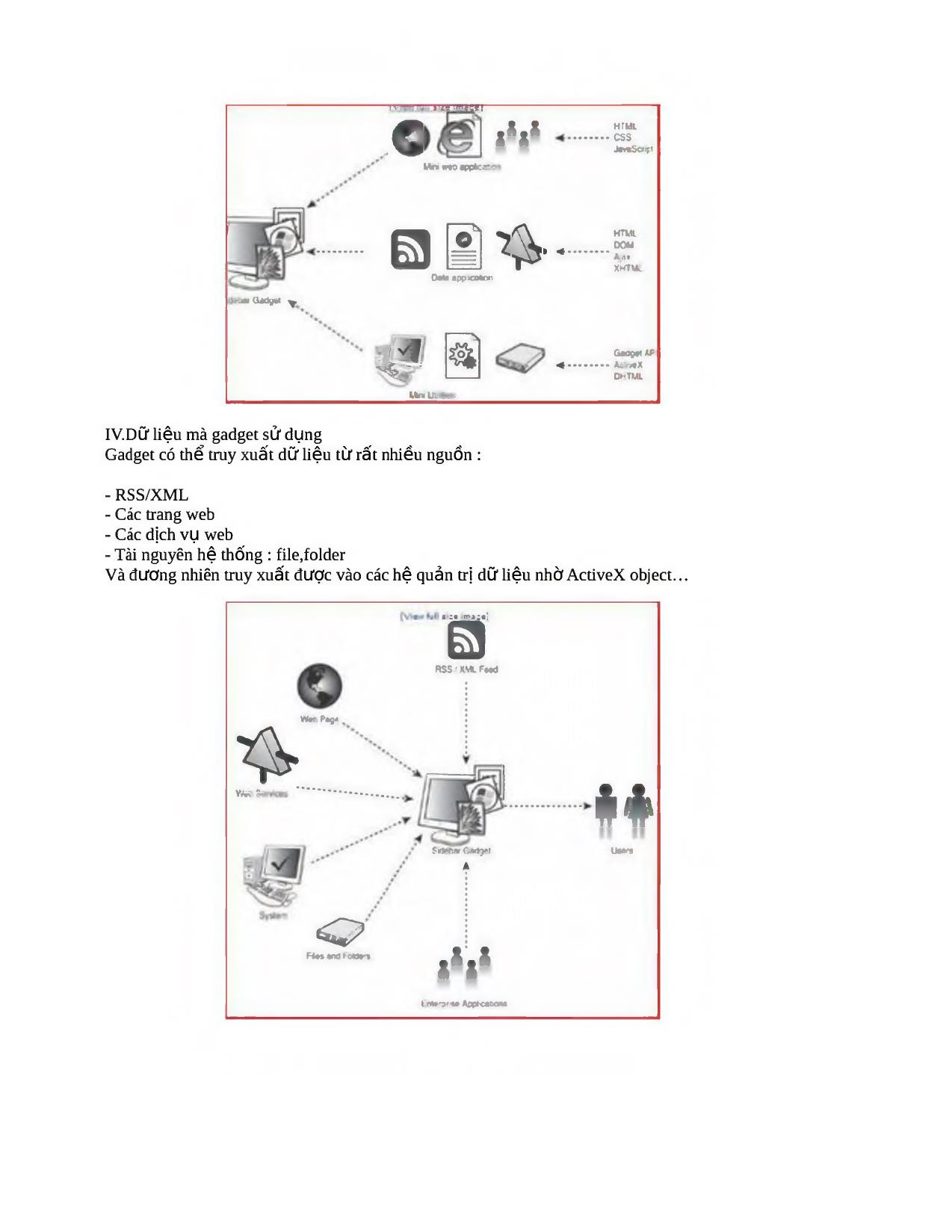 Kỹ thuật lập trình gadget cho Window Vista trang 3