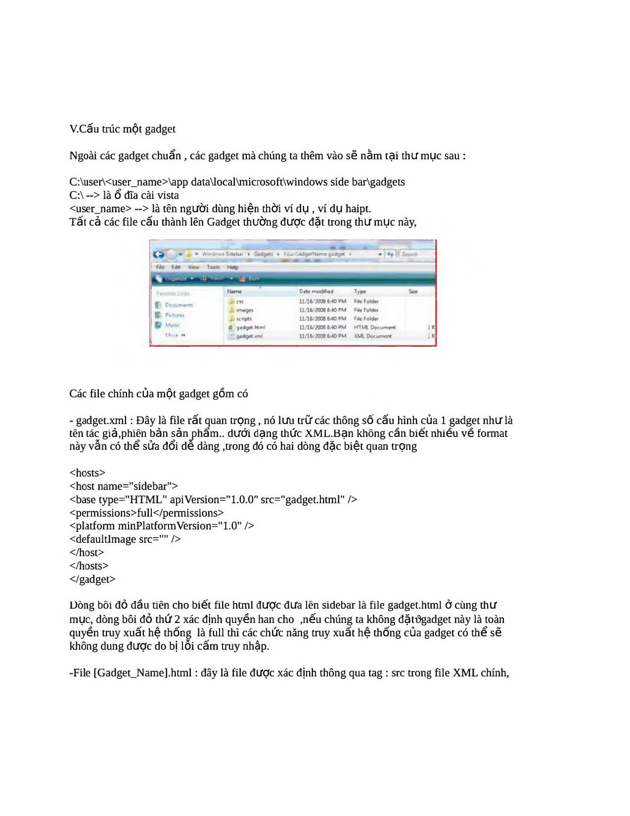 Kỹ thuật lập trình gadget cho Window Vista trang 4