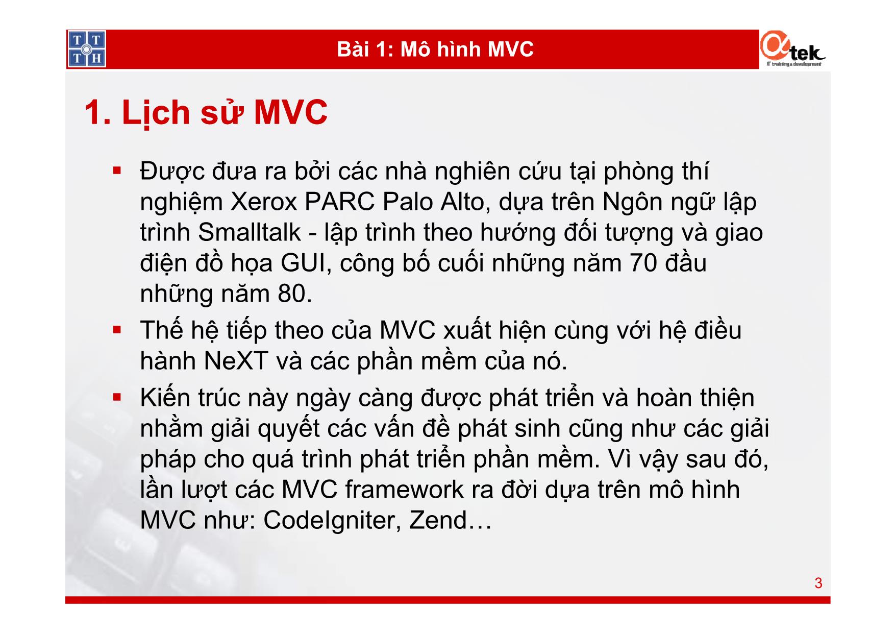 Lập trình PHP nâng cao - Mô hình MVC + ZF2 trang 3
