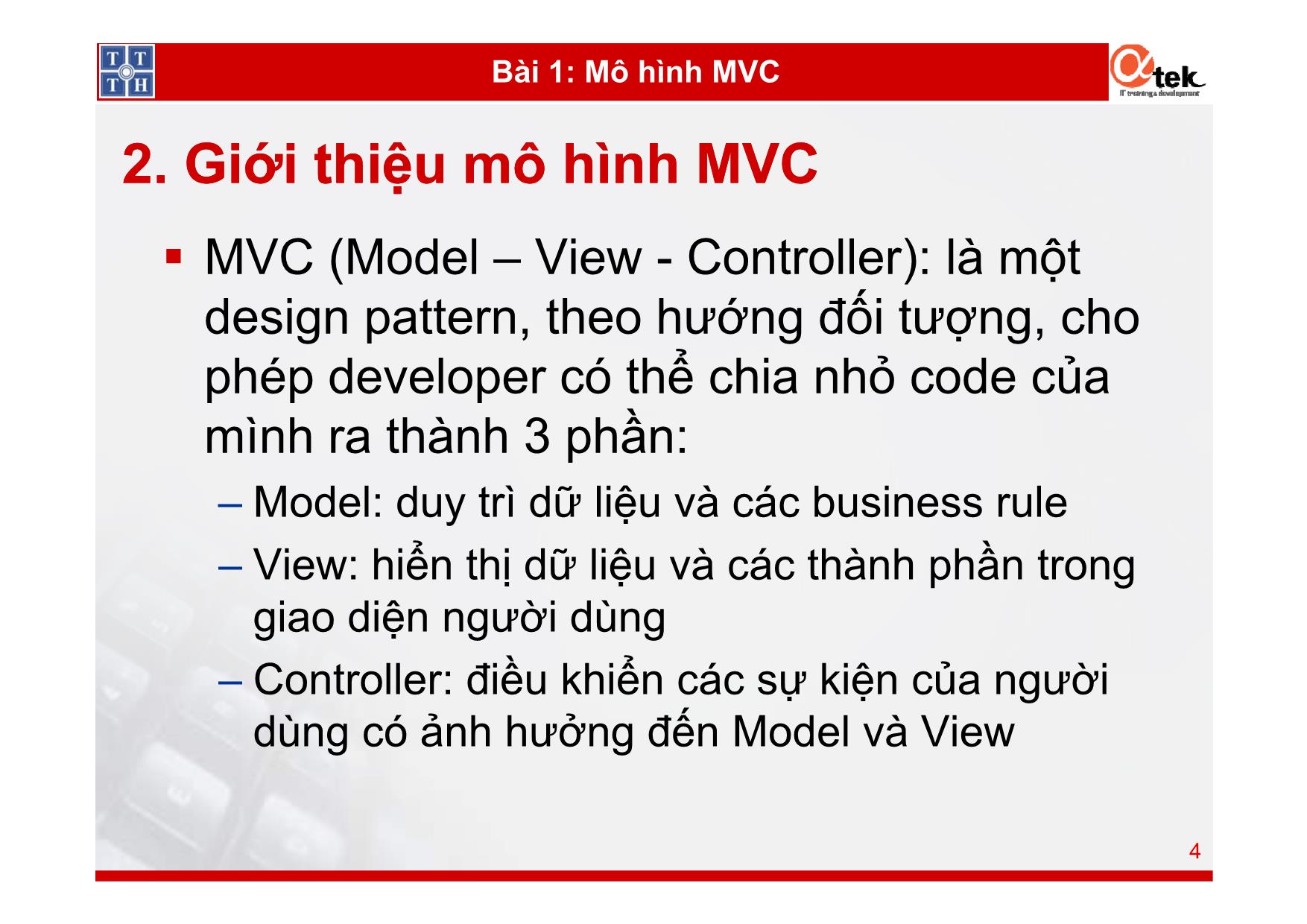 Lập trình PHP nâng cao - Mô hình MVC + ZF2 trang 4