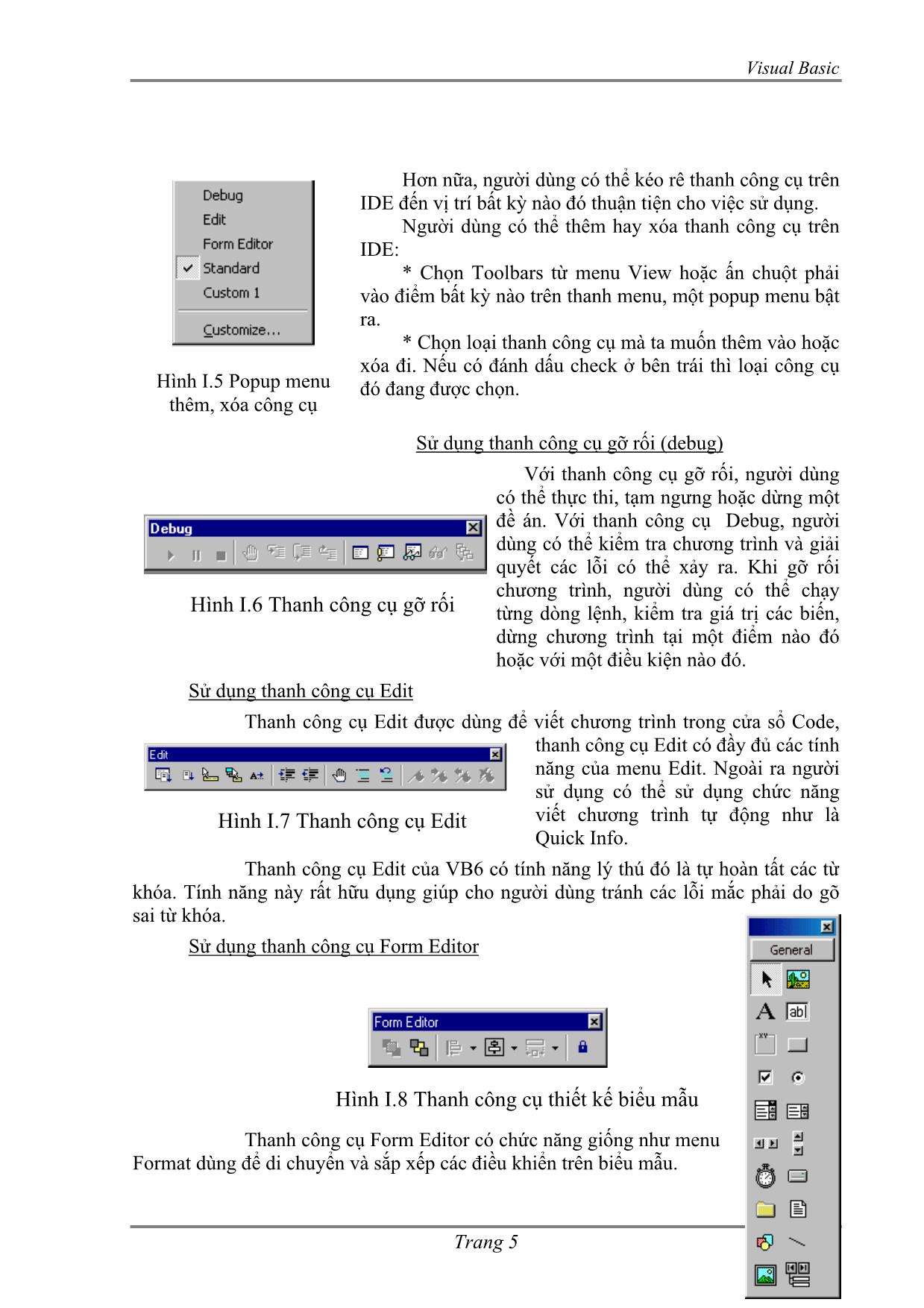 Lập trình Visual Basic 6.0 trang 5