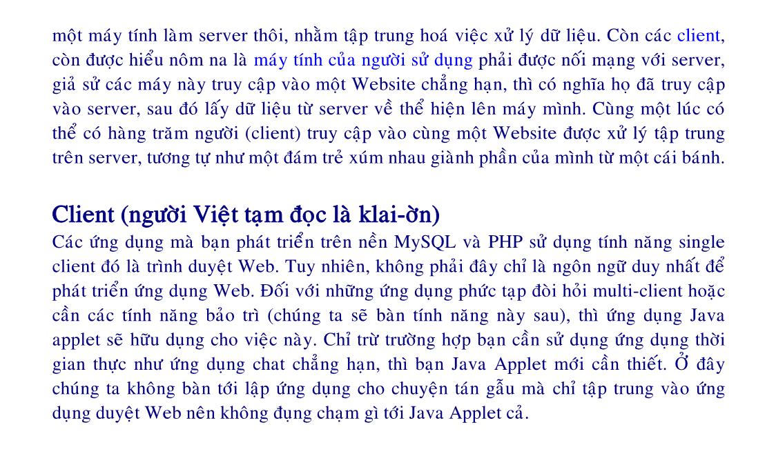 Lập trình Web động với PHP/MySQL trang 4