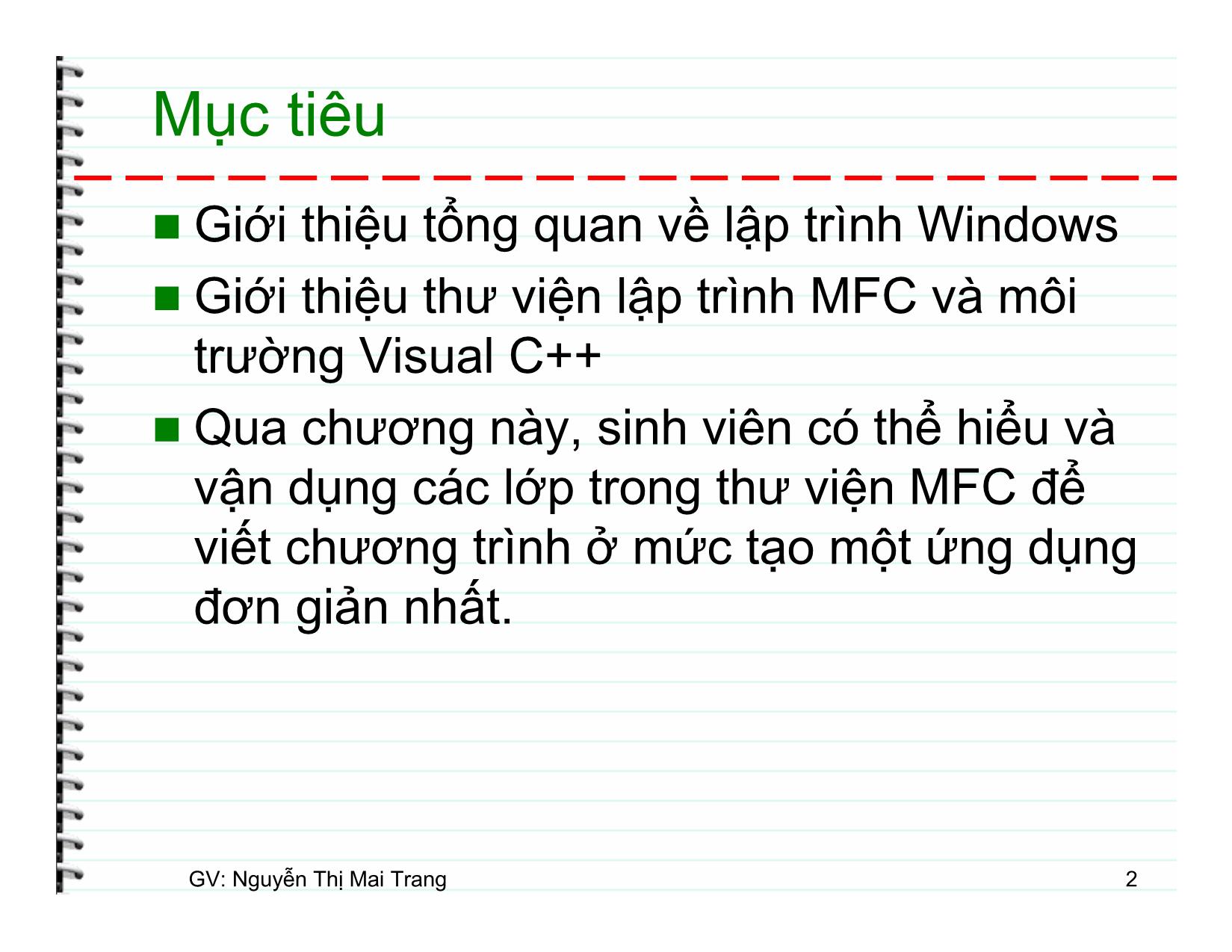 Lập trình Windows trang 2