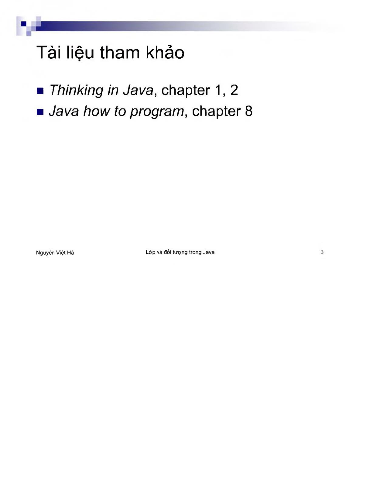 Lớp và đối tượng trong Java trang 3