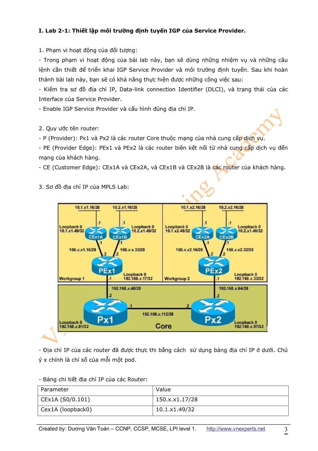 MPLS Lab Guide trang 3