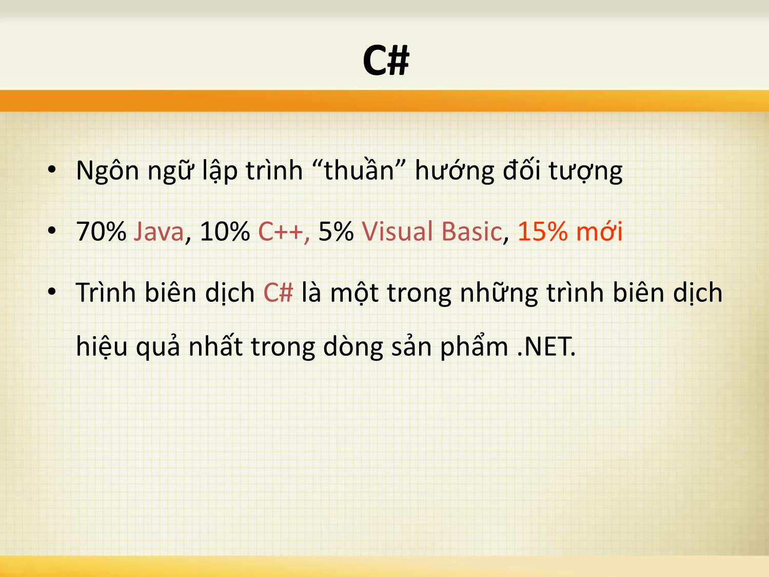 Ngôn ngữ C# trang 2