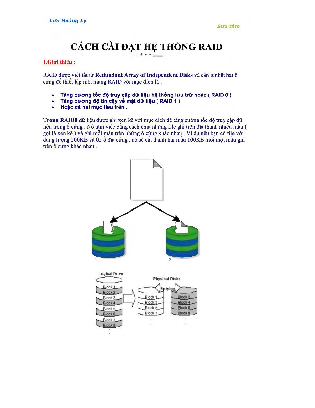 Raid - Cách cài đặt trang 2