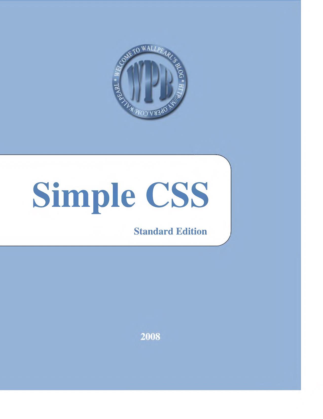 Simple CSS trang 1