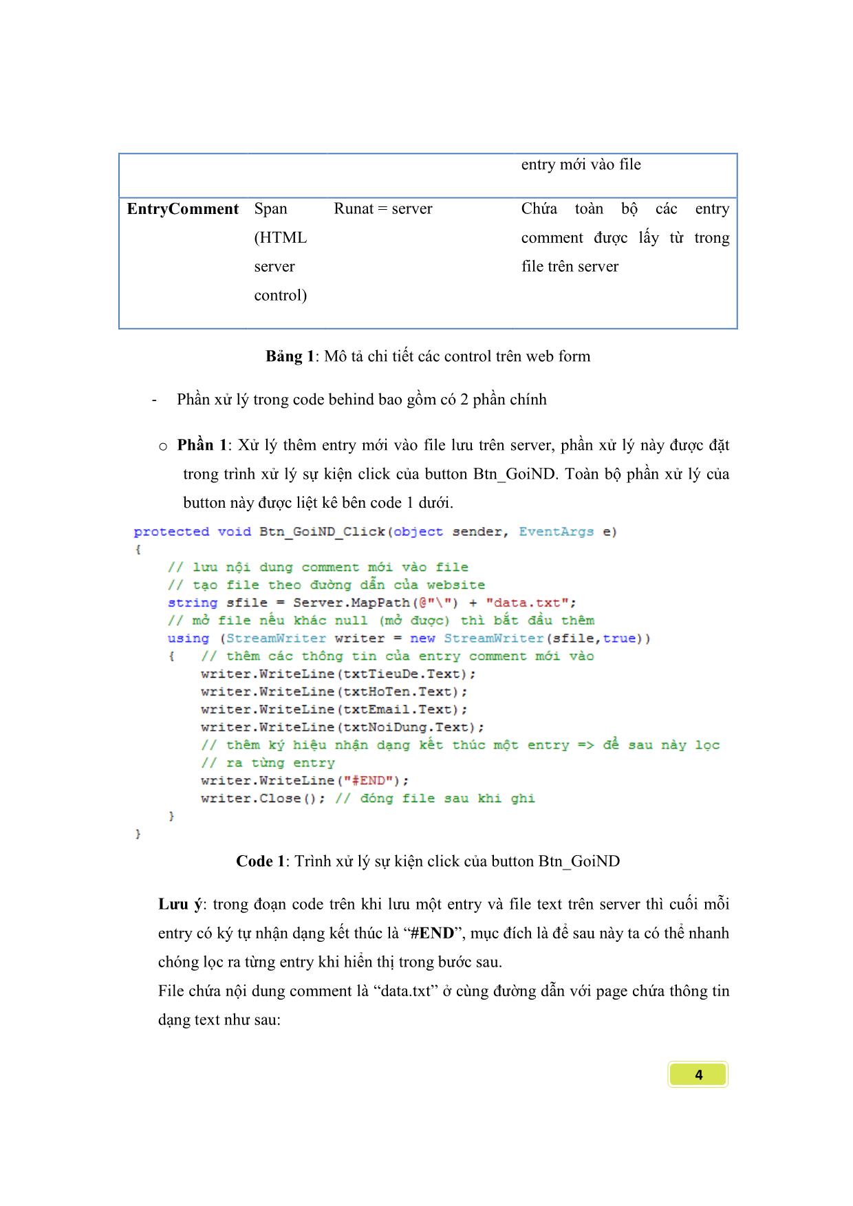 Sử dụng các ASP.NET Web control cơ bản trang 4