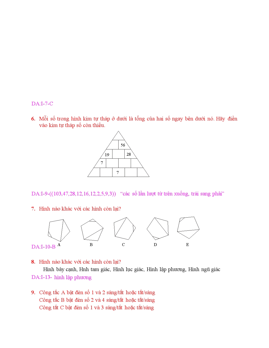 Test IQ trang 4