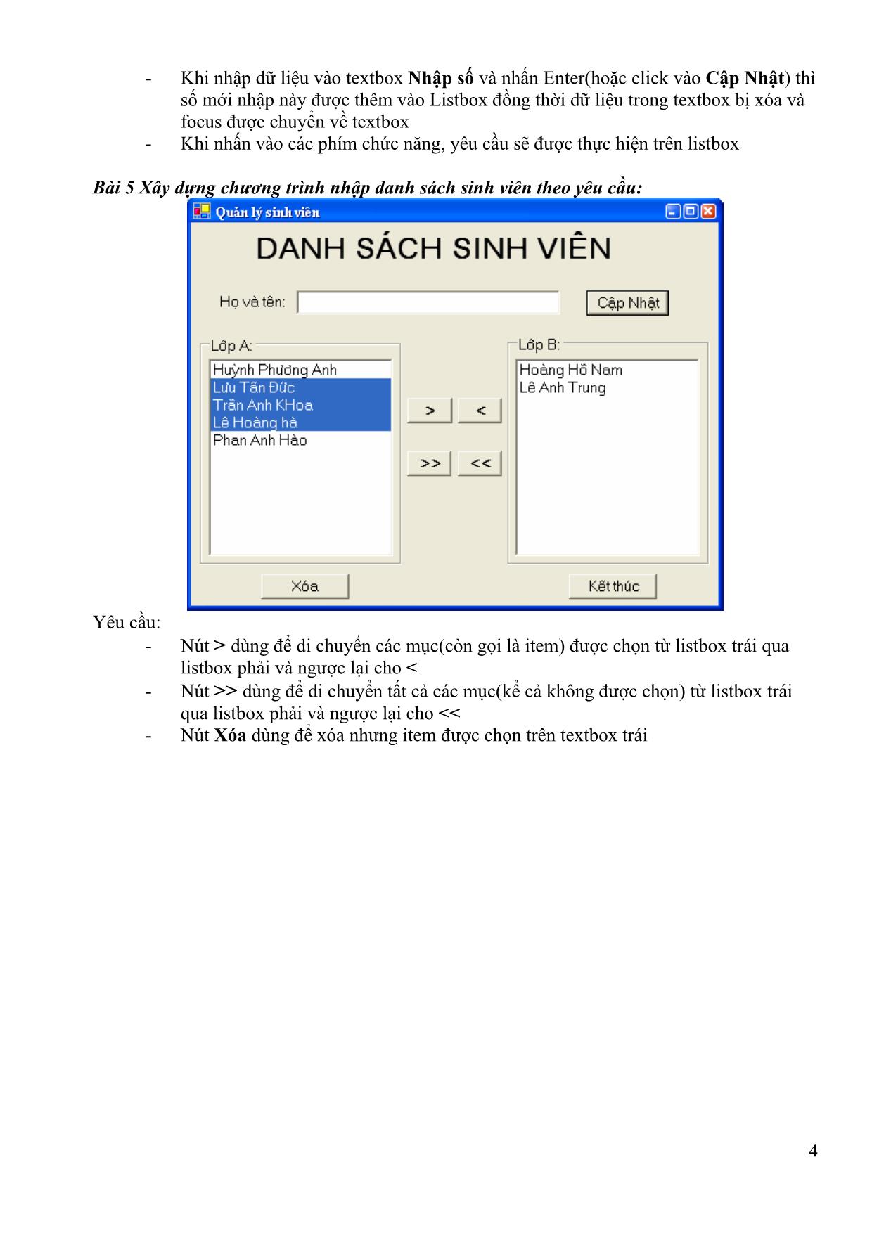 Thực hành Visual Studio .NET trang 4