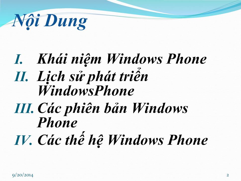 Tìm hiểu về hệ điều hành Windows Phone trang 2