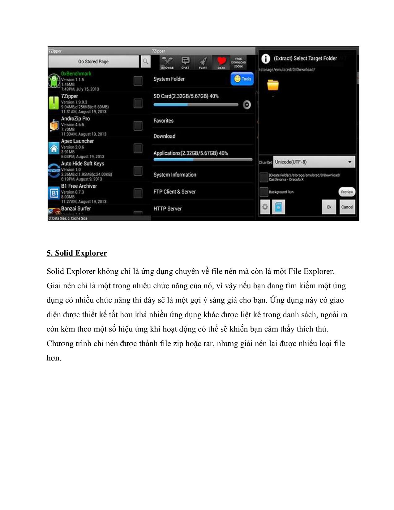 Tổng hợp các ứng dụng nén và giải nén tốt nhất trên Android trang 3