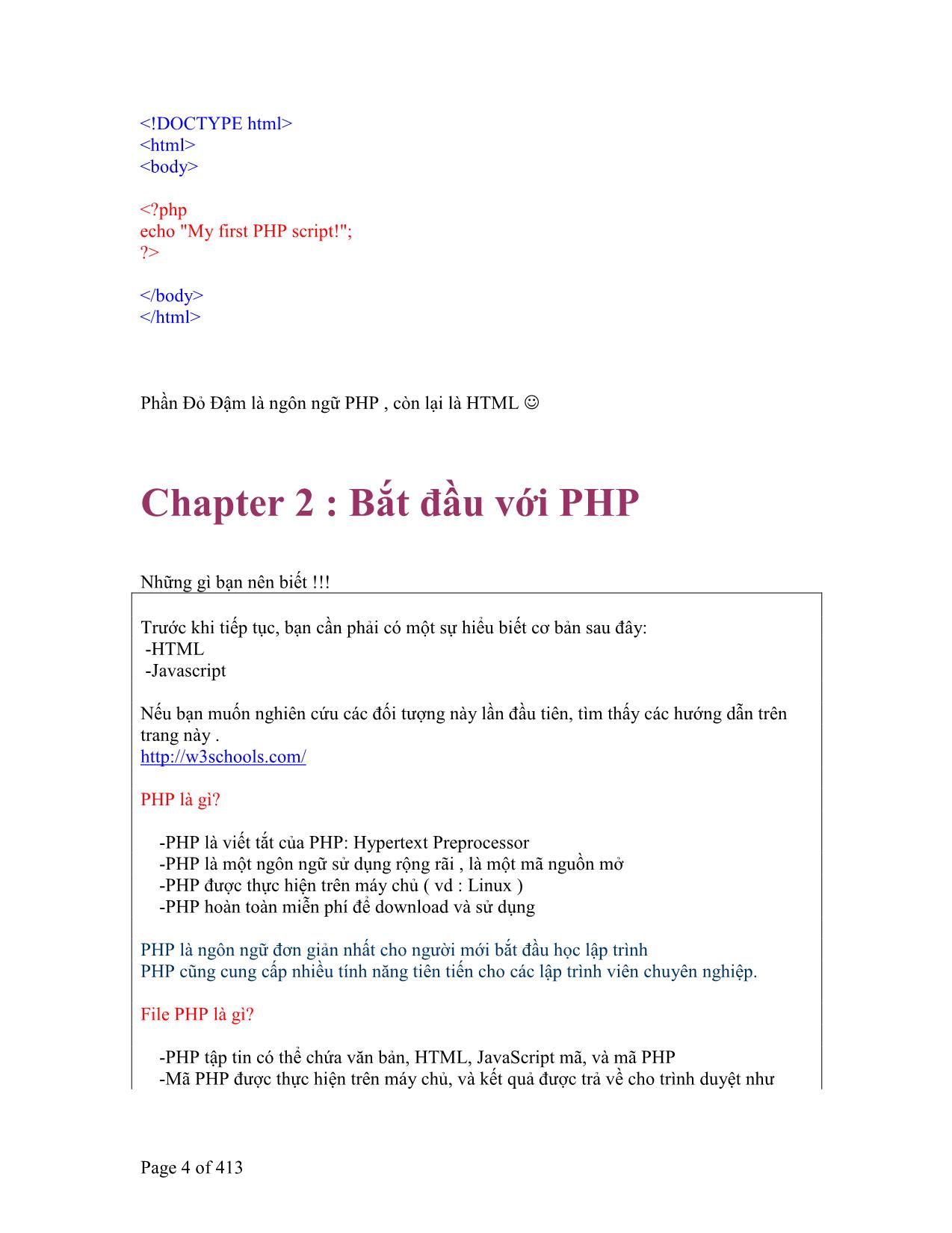 Tổng hợp về PHP trang 4