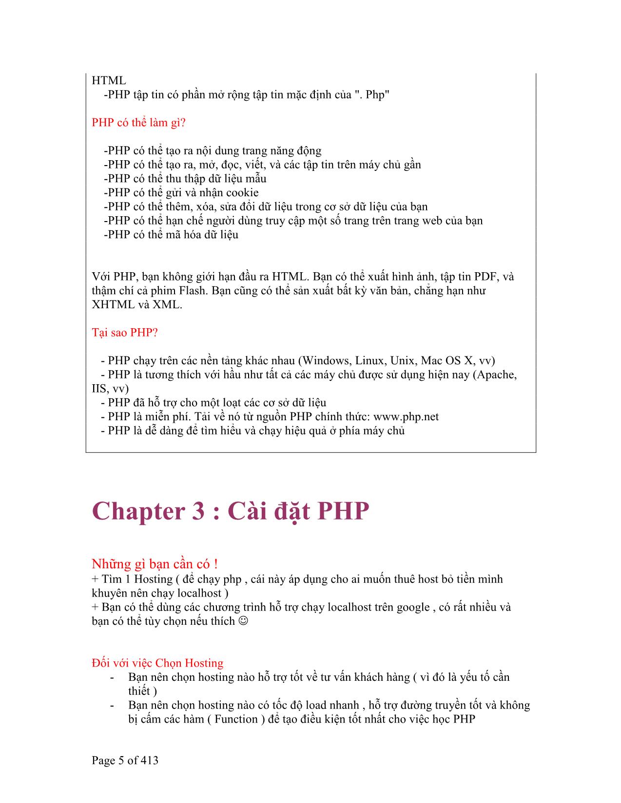 Tổng hợp về PHP trang 5