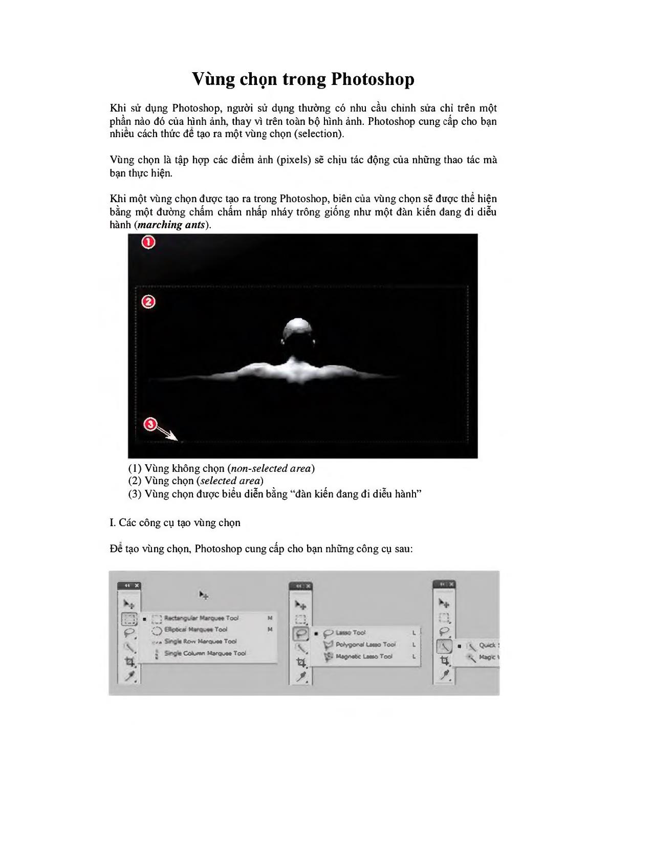 Vùng chọn trong Photoshop trang 1