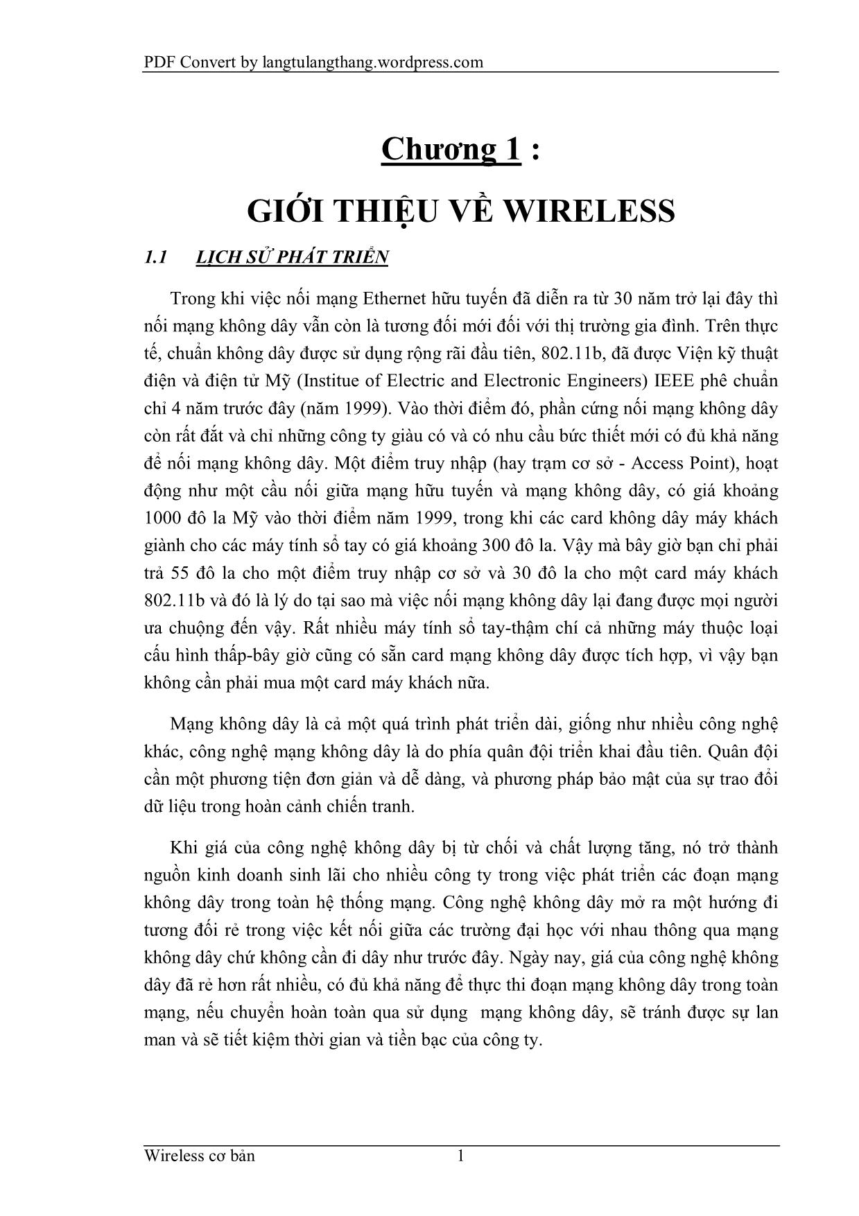 WIRELESS trang 1