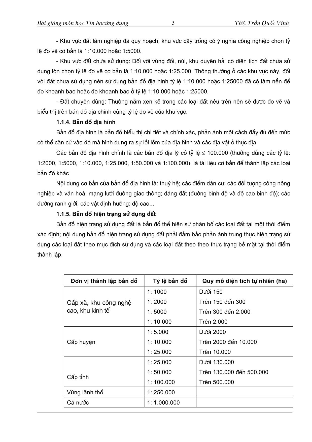 Bài giảng môn học Tin học ứng dụng trang 3