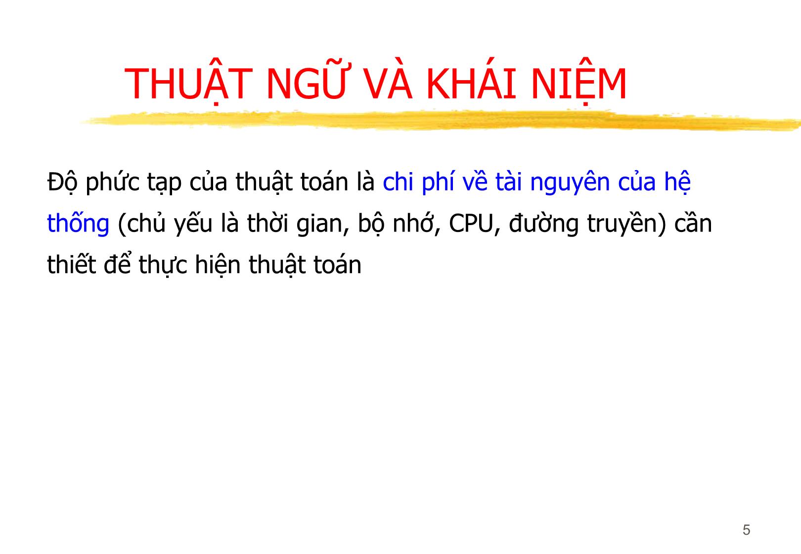 Bài giảng Thuật toán (Algorithms) trang 5