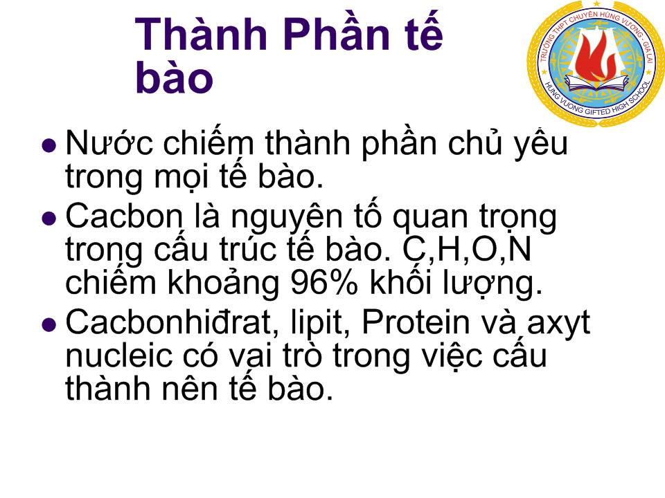 Đề tài Những thành tựu di truyền tế bào học ở Việt Nam và trên thế giới trang 3
