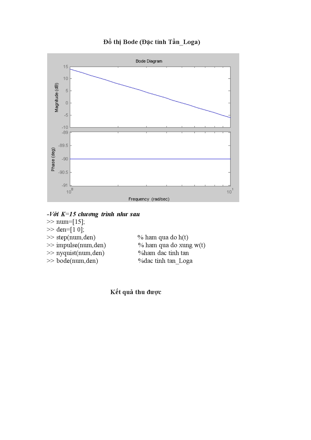 Đề tài Sử dụng Matlab & SimuLink trang 4