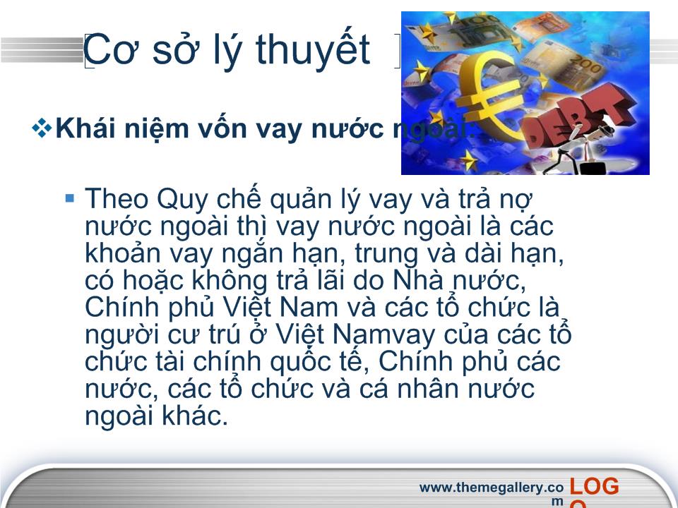 Đề tài Vay vốn nước ngoài có thể trở thành gánh nặng nợ ở Việt Nam hiện nay, qua thực tiễn Việt Nam hãy chứng minh nhận định trên trang 3