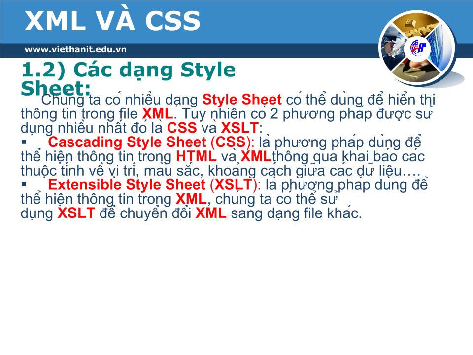 Đề tài XML và CSS trang 4