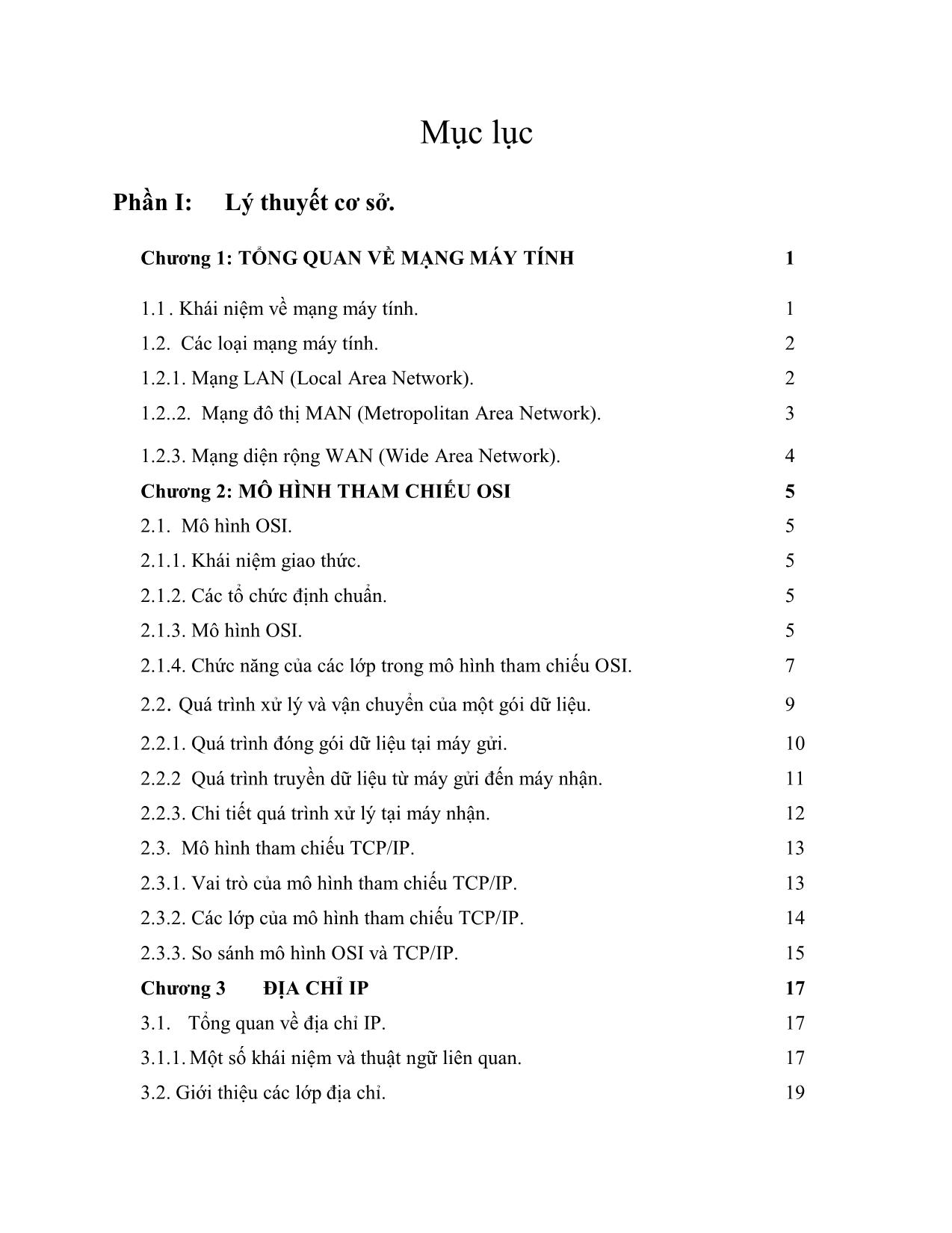 Đồ án Phương pháp lựa chọn thiết kế mạng LAN trang 4