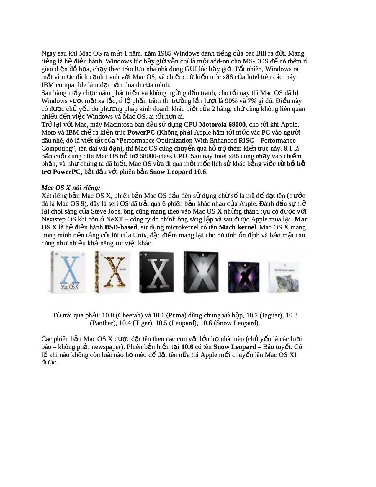 Hướng dẫn cài đặt Mac OS trên PC toàn tập - Phần 1: Lịch sử và nguyên nhân trang 2