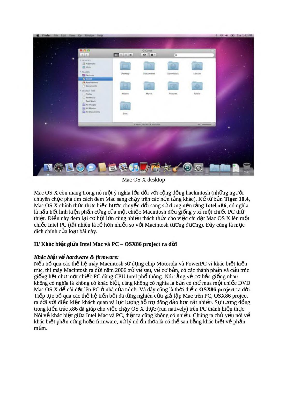 Hướng dẫn cài đặt Mac OS trên PC toàn tập - Phần 1: Lịch sử và nguyên nhân trang 3