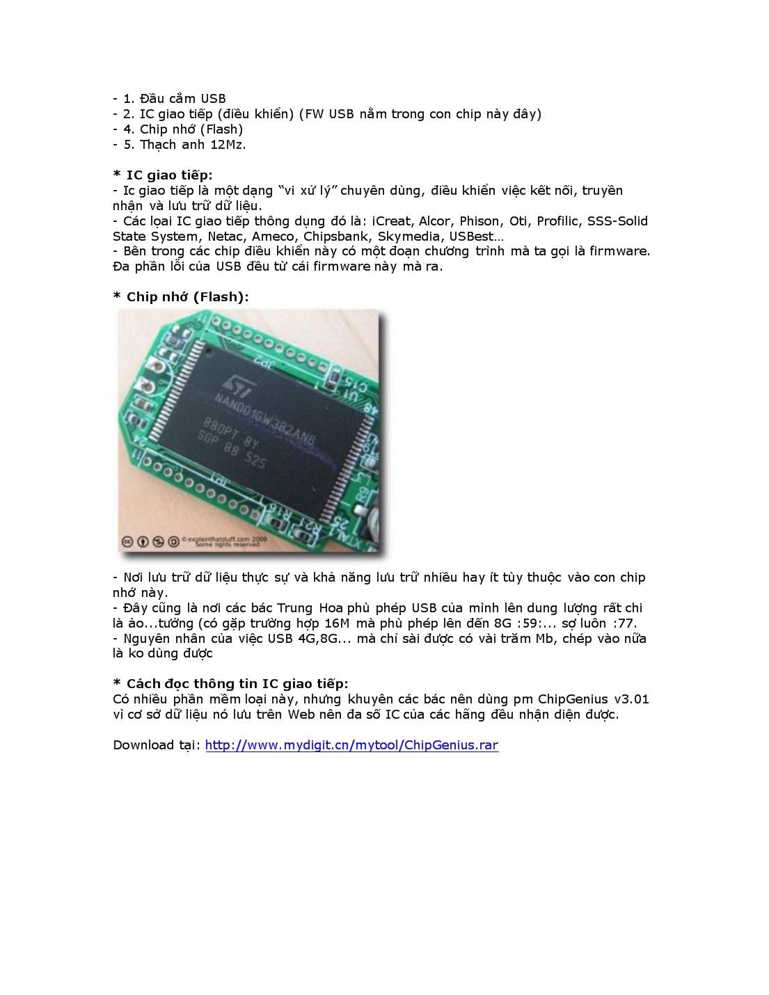 Hướng dẫn sửa USB bị hư bằng cách nạp lại Firmware trang 2