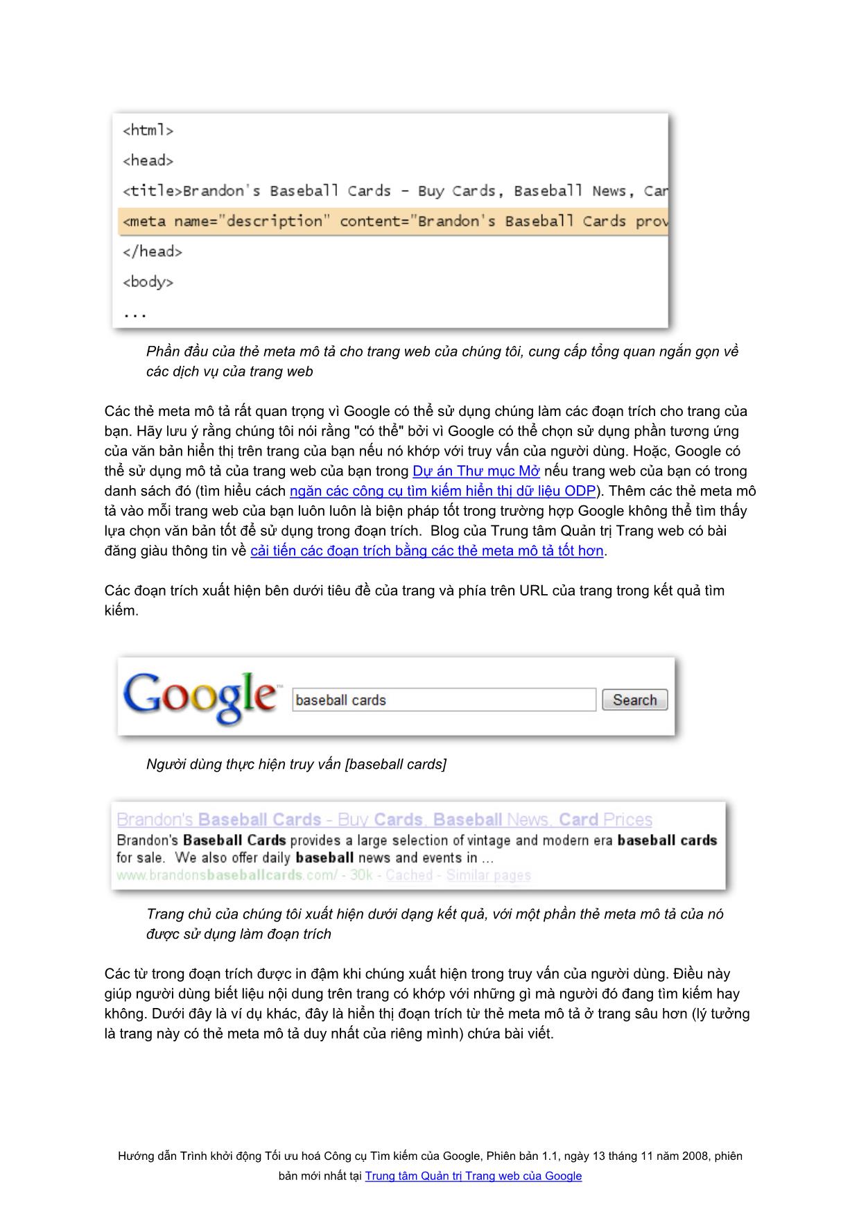 Hướng dẫn trình khởi động tối ưu hoá công cụ tìm kiếm của google trang 5