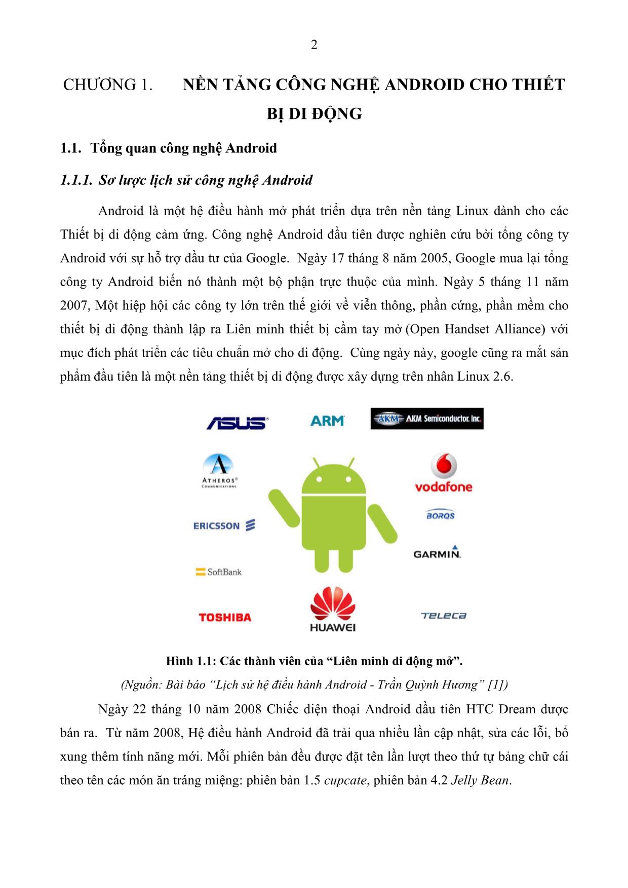 Luận văn Tóm tắt Thu thập, phân tích hành vi và thói quen người sử dụng thiết bị di động Android trang 4