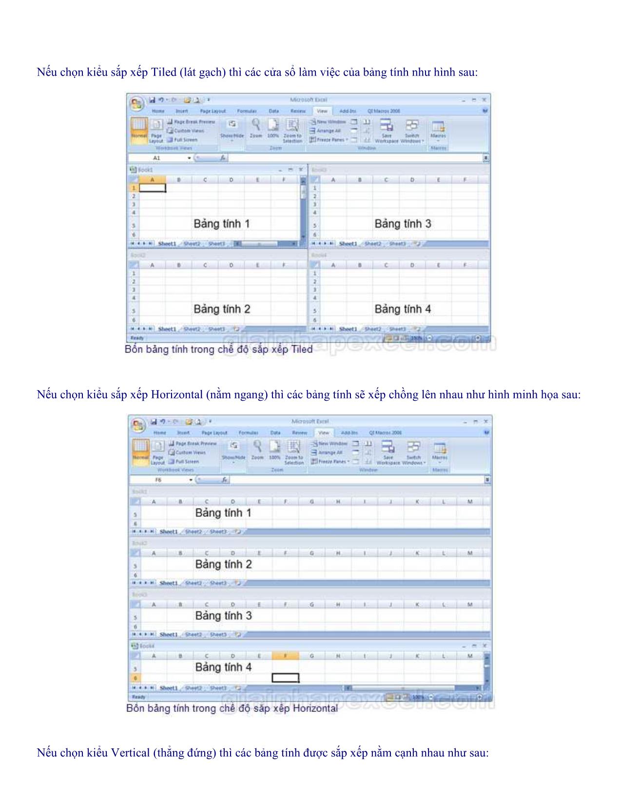 Những kỹ năng tùy biến bảng tính Excel trang 5